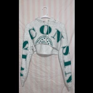 cropped sweatshirt from h&m